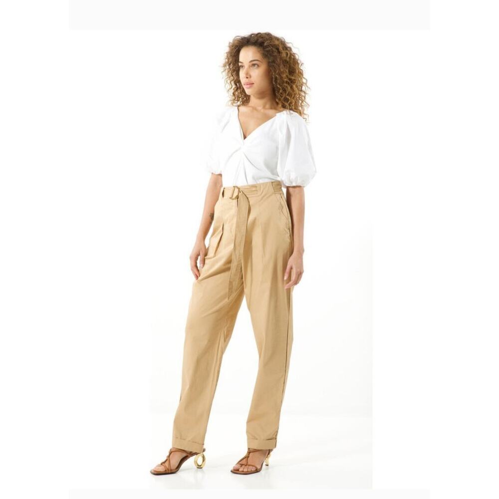 New Tanya Taylor Tyler Pant size 2 Tan